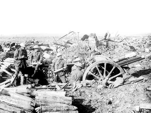 Normal normal 18 pounder near zonnebeke 1917 1