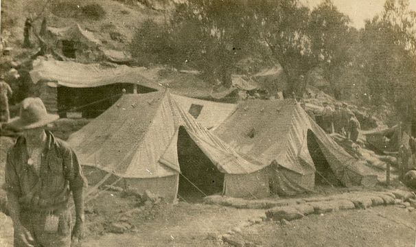 Normal australian 7th field ambulance at chalk hill gallipoli ww1 24499749219 o