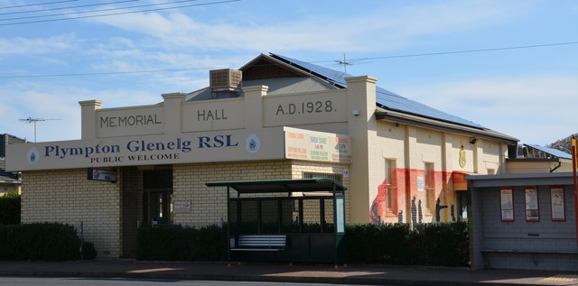 Normal plympton memorial hall of 1928 plympton glenelg rsl plympton veterans centre as it appeared in 2016 south australia 31168447038 o
