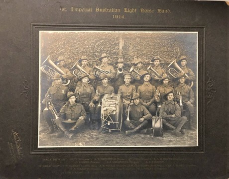 Normal 1st australian light horse band 1914