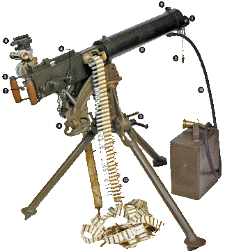 Normal vickers machine gun mk 1 1