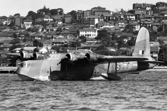 Normal short sunderland iii a26 4 ex ml733 sydney c 1944