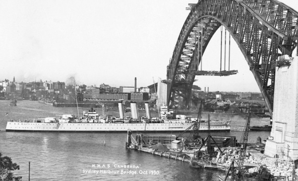 Normal hmas canberra 1930
